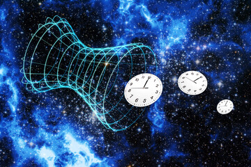 space-time physics concept