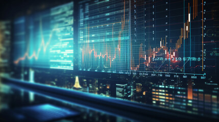 Financial Technology Trends: Graphs and Data Visualization