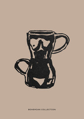 Boheme Modern Art Posters