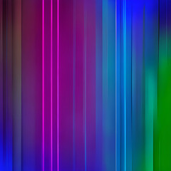 Abstract Neon Background Generative AI 