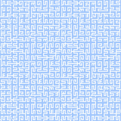 Seamless texture Greek ornament maze pattern