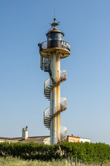 Fototapeta premium Le phare d'Alprech à Le Portel