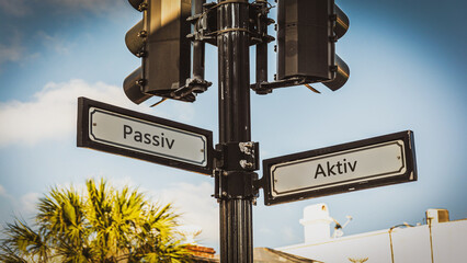 Signposts the direct way to Active versus Passive
