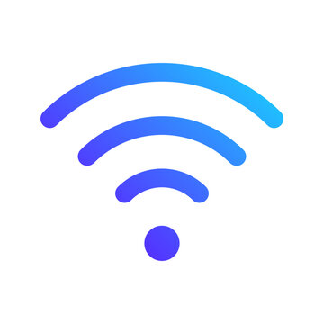 wifi gradient icon
