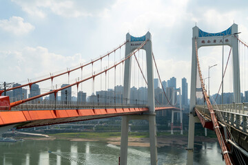 Chongqing Egongyan Railway Yangtze River Bridge，china