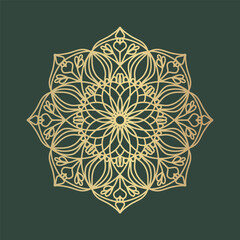 Luxury ornamental mandala design background