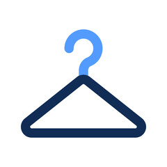 hanger outline color icon