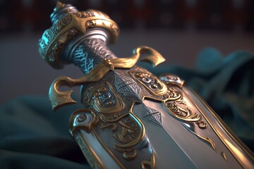 graphics assets for sword related edits, Generative AI