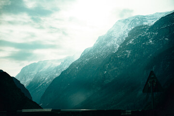 view from the mountain