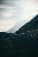 lake in the mountains