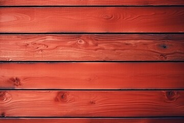 Background Featuring Red Wooden Planks with a Rich Wooden Texture, Perfect for Cozy and Country Design Themes