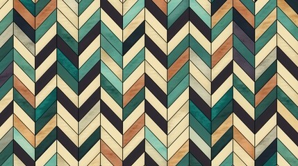 Retro Herringbone Pattern Vintage Background, Evoking Classic Design and Timeless Aesthetics, Ideal for Vintage Decor and Graphic Design Concept