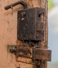 Unleashing the Majestic Grandeur of an Antique Door Lock