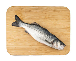 raw sea bass