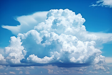 Cloud in blue sky photography