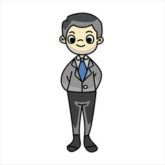 cartoon businessman 6