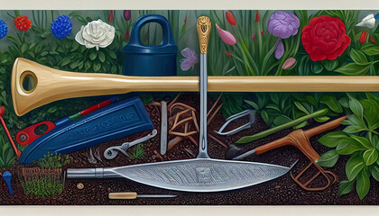 Generative AI tools and flowers