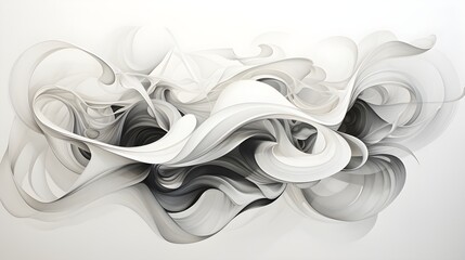 "Stark Abstraction: Abstracted Waves of Sound and Rhythm in Futurist Graphite"  (Generative AI)