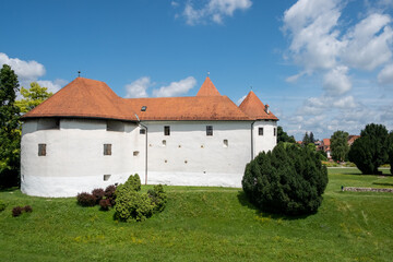 Fototapeta na wymiar Stari Grad Varaždin . Varaždin City Museum . Croatia / Schloss Varaždin . Kroatien