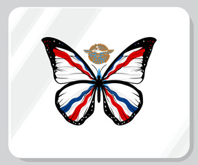 Assyria Butterfly Flag Pride Icon
