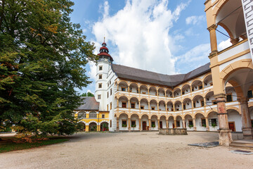 Velke Losiny castle in Northern Moravia, Czech Republic