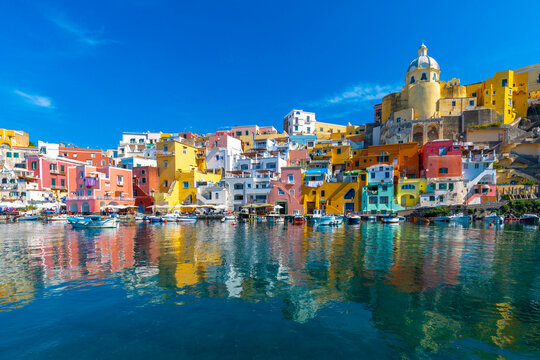 Marina di Corricella, Procida, Flegrean Islands, Campania