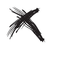 Brush hand drawn grunge