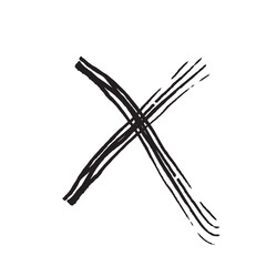 Brush hand drawn grunge