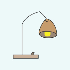 desktop lamp icon