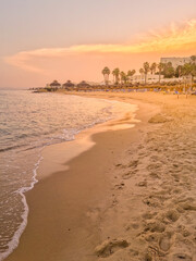 Landscape in a beach in Hammamet, Tunisia - 620285924