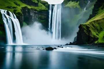 waterfall in the forest