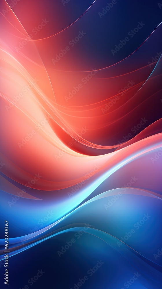 Leinwandbilder sparkling abstract waves create an eye-catching backdrop for banners with a glittering effect design