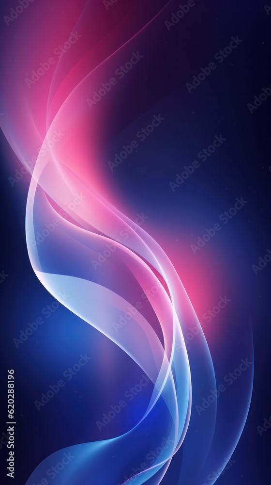 Poster eye-catching backdrop banners with wavy abstract shapes and a captivating glittering effect design