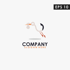 Crane Logo Design Modern Vector Template. Crane Logo. Vector Illustration