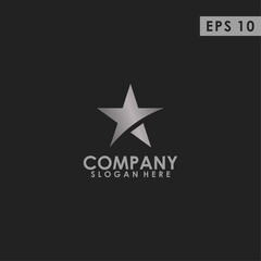 Obraz premium Star Logo Design With Luxury Vector Template. Modern Design. Vector Illustration