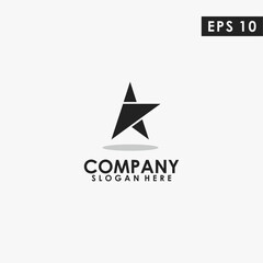 Star Logo Design Modern Vector Template. Star Logo. Vector Illustration