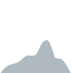 Misty Mountains Silhouette 