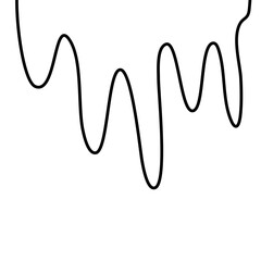 Winter Frozen Snow Outline