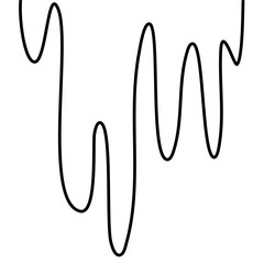 Winter Frozen Snow Outline