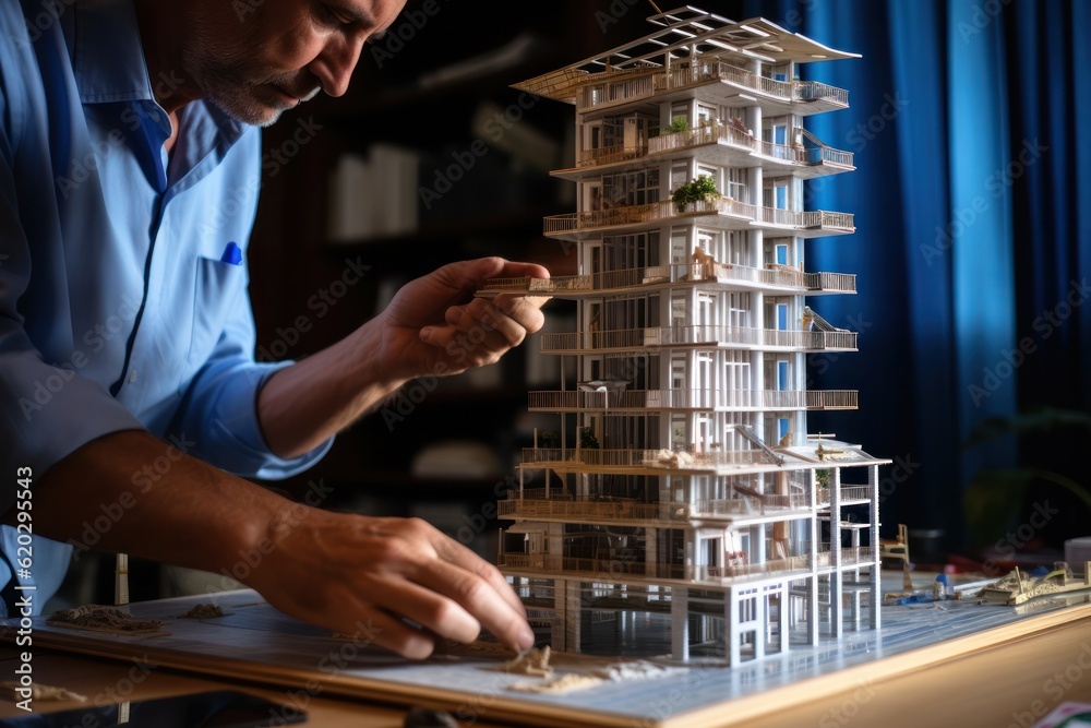 Poster Constructing possibilities: engineer demonstrate expertise work on building construction model