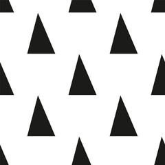 Seamless vector pattern with triangles