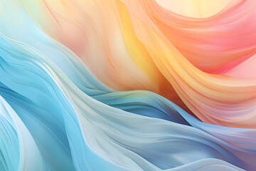 abstract colorful  rainbow background with waves