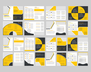brochure, company profile, flyer set, website slide vector, simple banner, WEBINAR, For app, Social media, digital display style, A4, presentation, modern blog posts