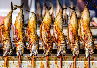 typical bavarian roasted fish