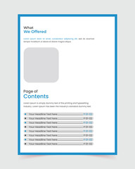 flyer, company profile, Trendy minimalist flat design, Vertical a4 format, Brochure creative design set, Multipurpose template with cover, back and inside pages