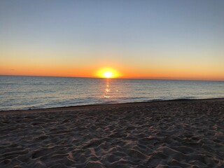 Obraz premium Sonnenuntergang