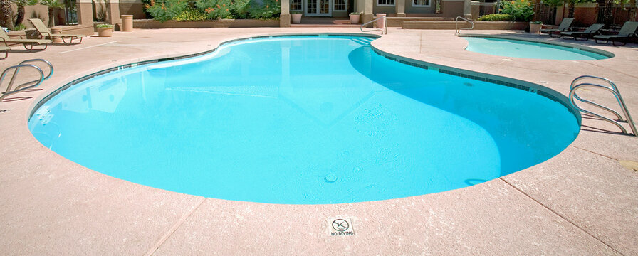 Swimming Pool, clear and calm