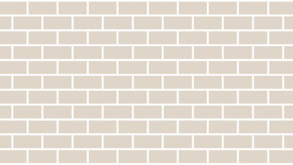 Beige brick wall as background