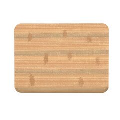 cutting board isolated on white background