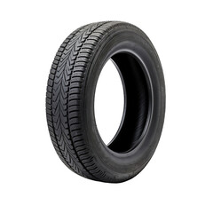 a single tire on a clean white background